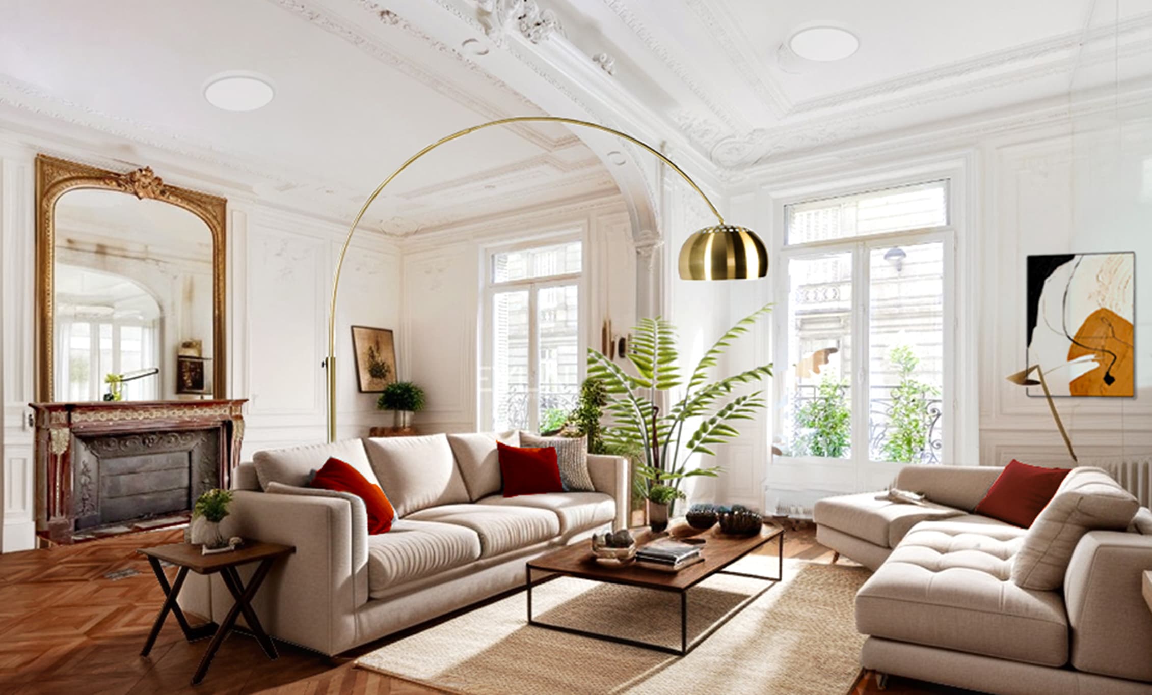Restructuration d'un appartement haussmannien